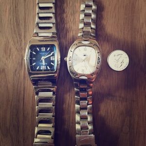 2 Men’s Fossil watches
